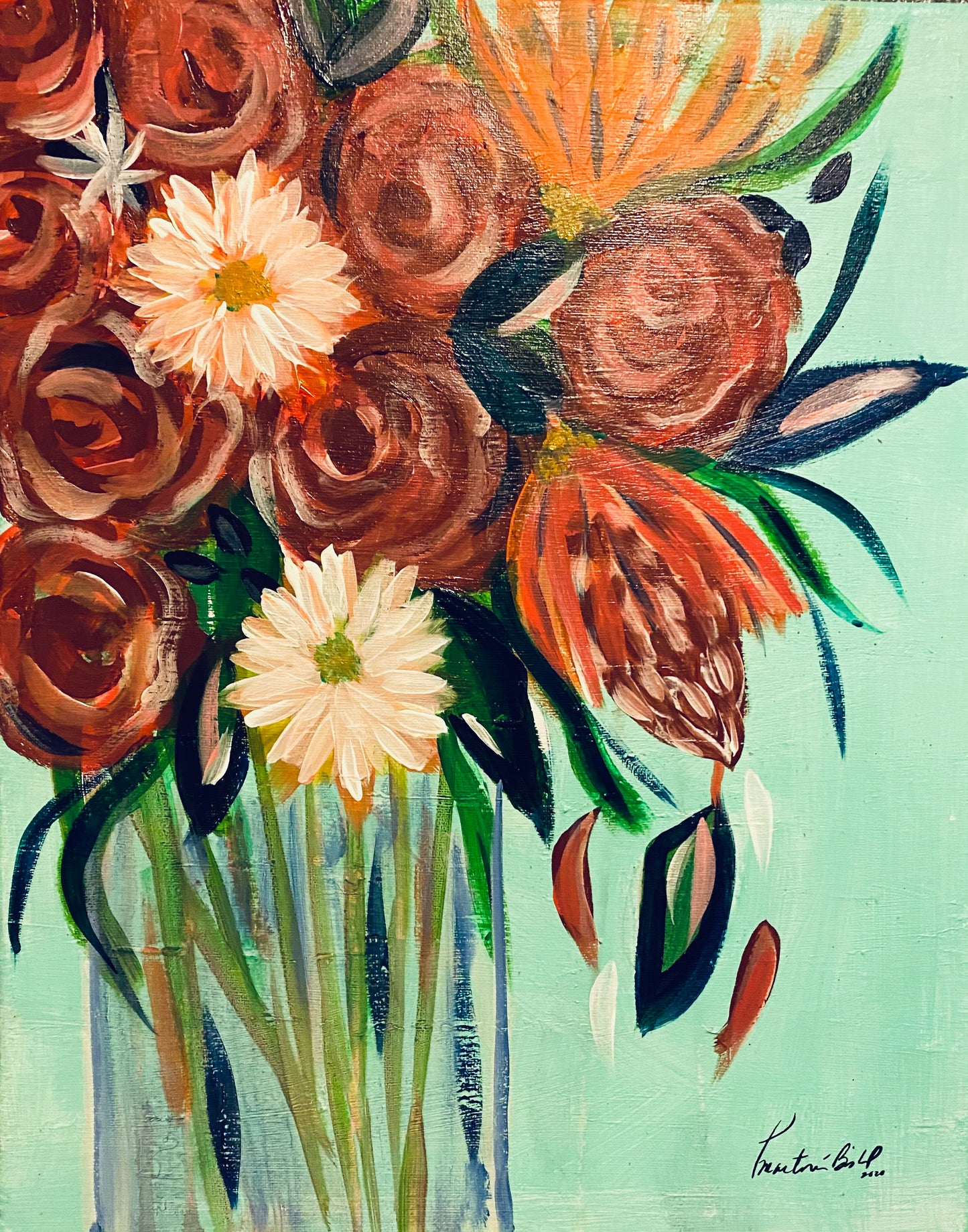 Acrylics 16 x 20