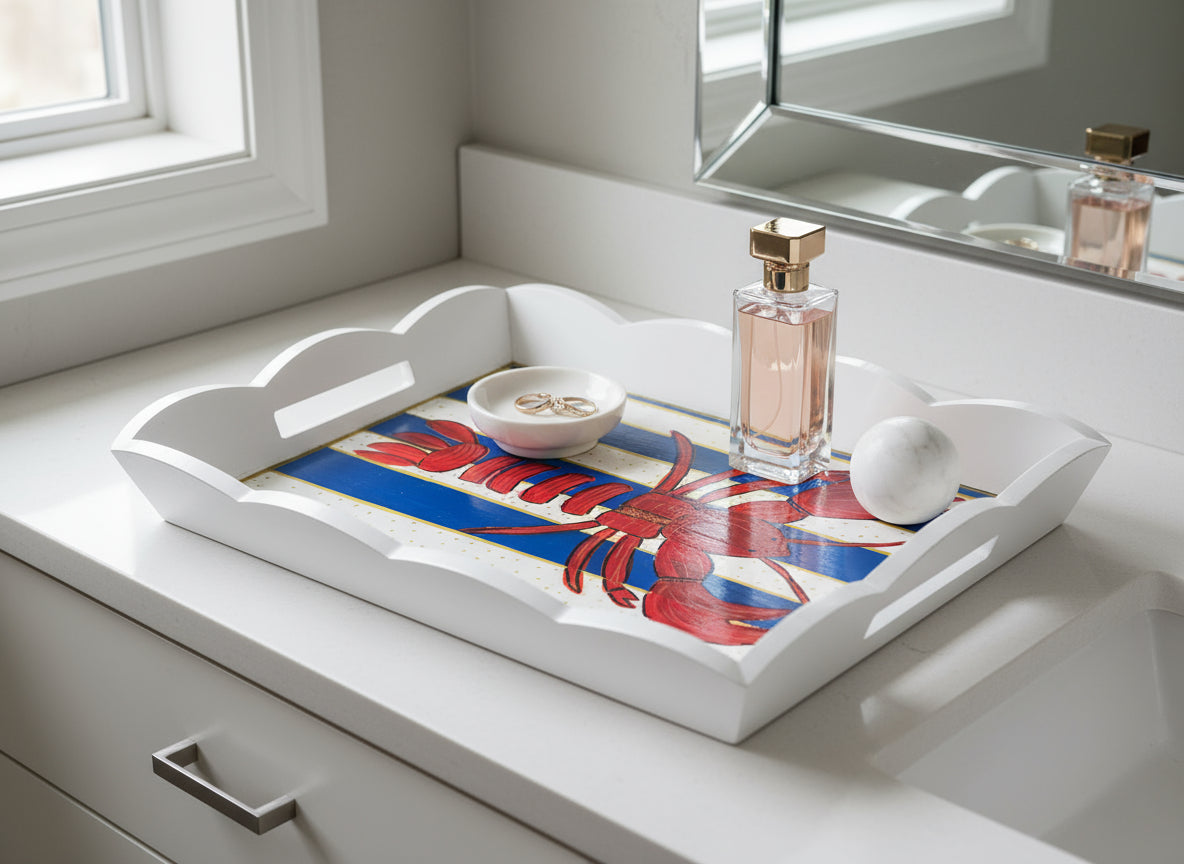 Wood tray