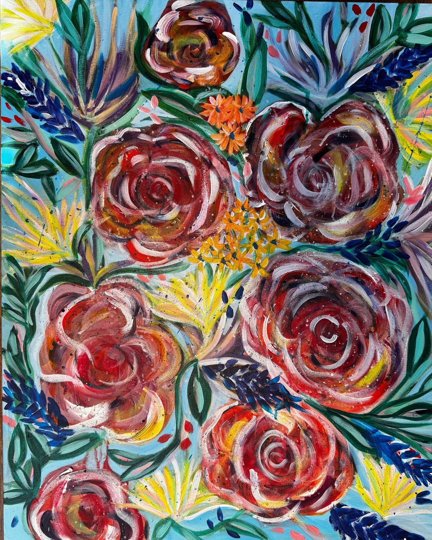 Floral explotion