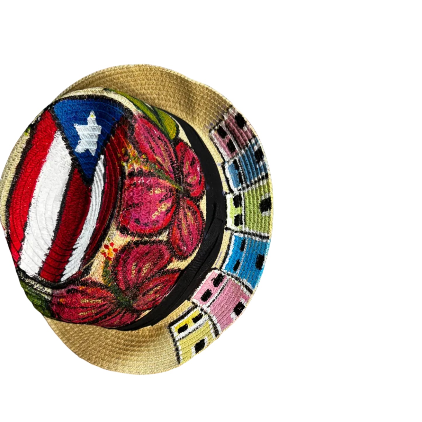 Puerto Rico themed  Hats